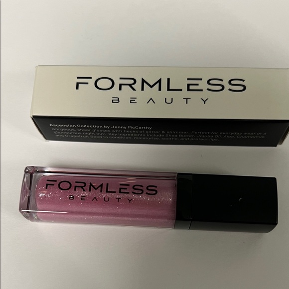 Formless Beauty Other - 🆕Formless Beauty by Jenny McCarthy Shimmering Pink Lip Gloss in LOVE💕NIB💕